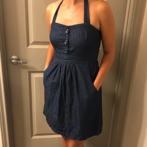 Speechless Dresses & Skirts - Lightweight denim halter dress